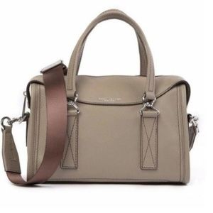 MARC JACOBS WELLINGTON MINK GRAY CROSSBODY SATCHEL